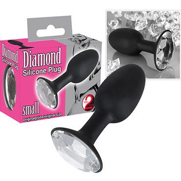 You2Toys Diamond S Анальный плаг, черный