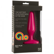 Doc Johnson GLO Thick, розовая