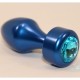 4sexdream Анальная пробка в форме пули, синяя