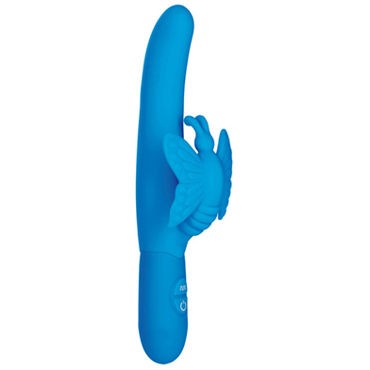 California Exotic Posh 10-Function Silicone Fluttering, бирюзовый