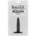 Pipedream Basix Rubber Works Mini Butt Plug, черная