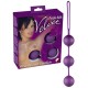 You2Toys Velvet Balls Triple, фиолетовые