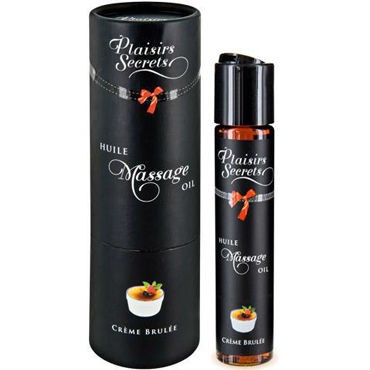 Plaisirs Secrets Massage Oil Creme Brulee, 59мл