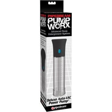 Pipedream Pump Worx Deluxe Auto-Vac Pump, черная