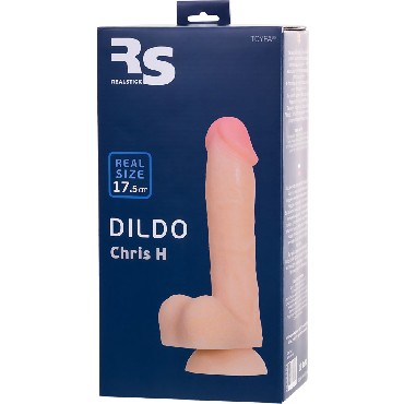ToyFa RealStick Silicone Chris H, телесный
