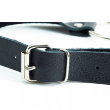 BDSM Арсенал кляп-кольцо, черный