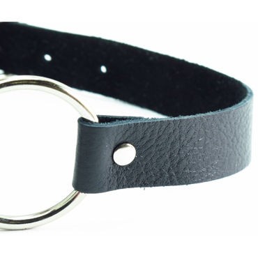 BDSM Арсенал кляп-кольцо, черный