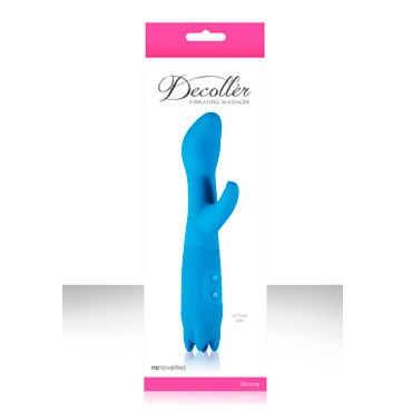 NS Novelties вибратор Хай-Тек DeColler голубой