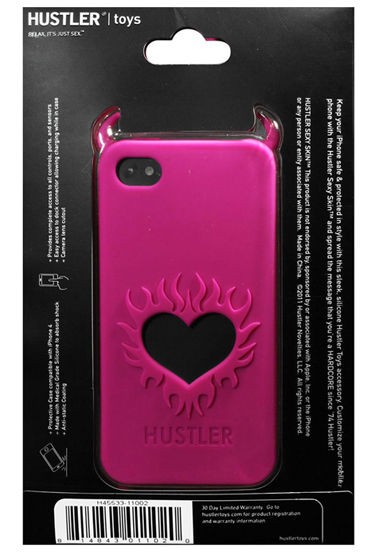 Hustler чехол, розовый