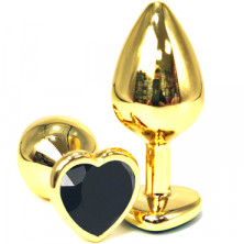 Vandersex Анальная пробка из металла S, золотой/синий