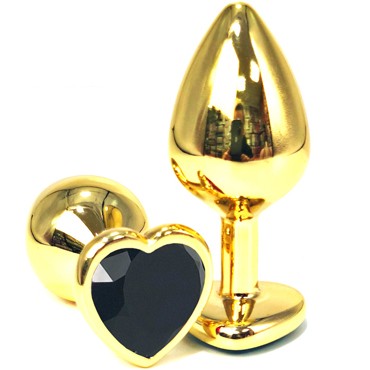 Vandersex Анальная пробка из металла S, золотой/синий