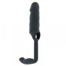 Shots Toys Sono Stretchy Penis Extension and Plug №38, серая