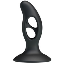 Baile Silicone Butt Plug, черная