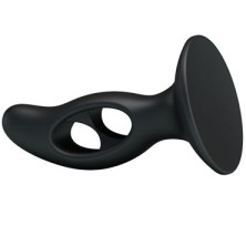 Baile Silicone Butt Plug, черная