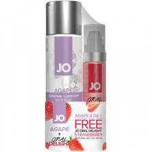 JO Agape Original + Oral Delight Strawberry, 120 мл + 30 мл