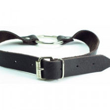 BDSM Арсенал кляп-кольцо, коричневый