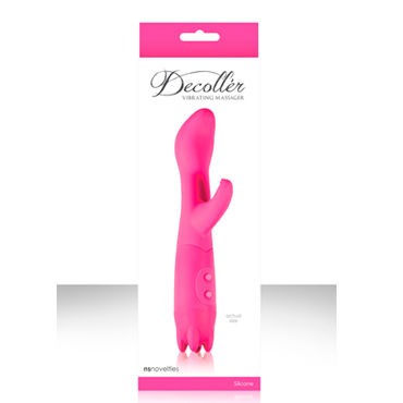 NS Novelties вибратор Хай-Тек DeColler розовый