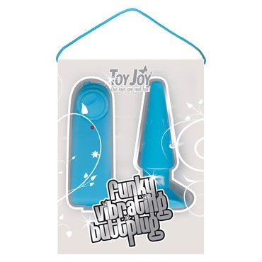 Toy Joy Funky Vibrating, голубая