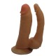 Биоклон Анально-вагинальный фаллоимитатор, телесный