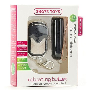 Shots Toys Vibratting Bullet, черная