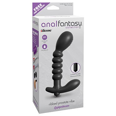 Pipedream Anal Fantasy Collection Ribbed Prostate Vibe