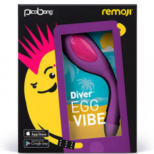 PicoBong Remoji Diver Egg Vibe, фиолетовое