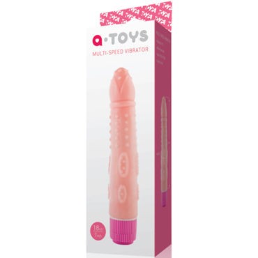 ToyFa A-toys Multi-Speed Vibrator 18 см, телесный