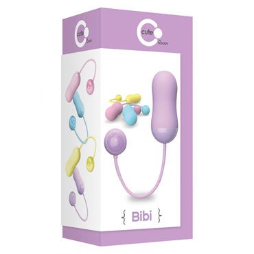 Toy Joy Bibi Remote Egg, фиолетовое