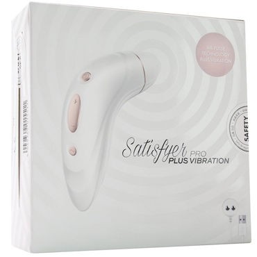 Satisfyer Pro Plus Vibration, белый