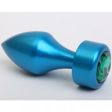 4sexdream Анальная пробка в форме пули, синяя