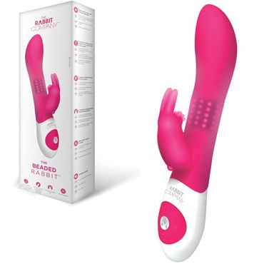 Rabbit Company Beaded Rabbit, розовый