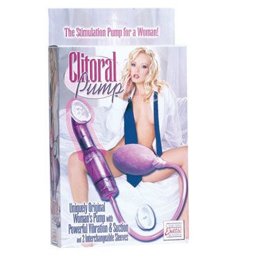 California Exotic Original Clitoral Pumps, фиолетовая