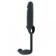 Shots Toys Sono Stretchy Penis Extension and Plug №34, серая