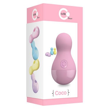 Toy Joy Coco Body Stimulator, розовое