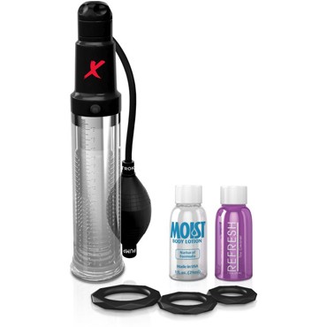 Pipedream PDX Elite Suck-N-Pump Stroker, черная