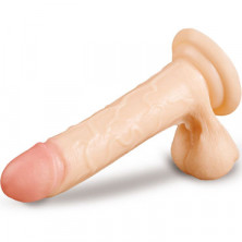 Brazzers Реалистичный фаллоимитатор 20 см, телесный
