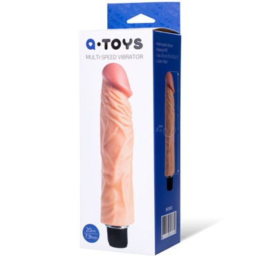 ToyFa A-toys Multi-Speed Vibrator 20 см, телесный