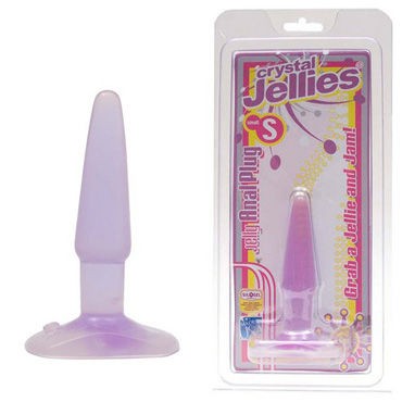 Doc Johnson Crystal Jellies Small, фиолетовый