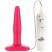 Doc Johnson GLO Vibrating Slim, розовая