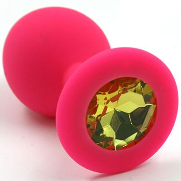 Kanikule Средняя анальная пробка, розовая