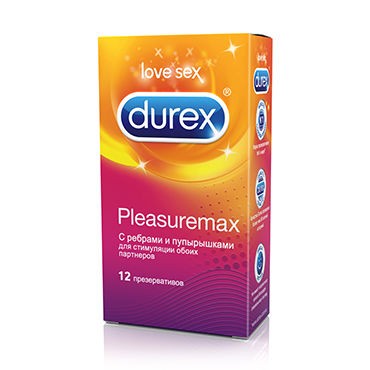 Durex Pleasuremax, 12 шт