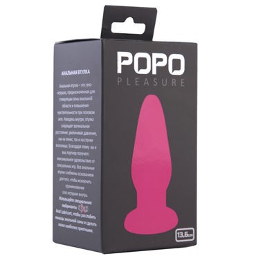 ToyFa Popo Pleasure Анальная пробка 13,6 см