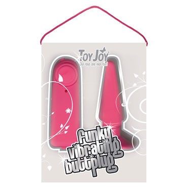 Toy Joy Funky Vibrating, розовая
