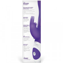 Rabbit Company Beaded Rabbit, фиолетовый