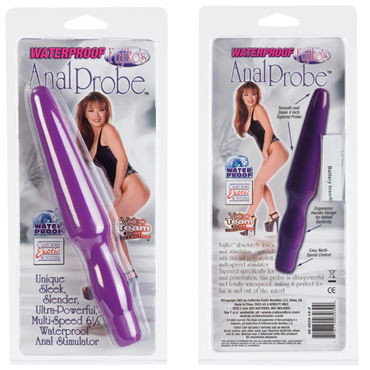 California Exotic Fujikos Waterproof Anal Probes, фиолетовый