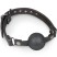 Easytoys Ball Gag With Large Silicone Ball, черный