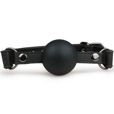 Easytoys Ball Gag With Large Silicone Ball, черный