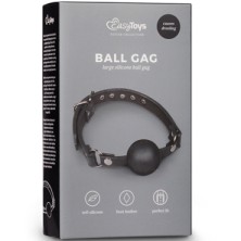 Easytoys Ball Gag With Large Silicone Ball, черный