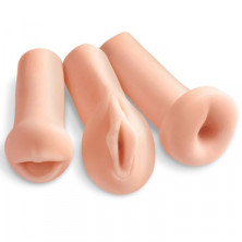 Pipedream Pipedream Extreme Toyz All 3 Holes, телесный