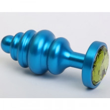 4sexdream Анальная ювелирка Фигурная, синий/зеленый